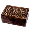 Floral Mango Wood Aromatherapy Box - Image 9