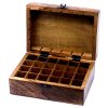Floral Mango Wood Aromatherapy Box - Image 14