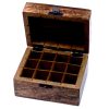 Floral Mango Wood Aromatherapy Box - Image 13