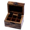 Floral Mango Wood Aromatherapy Box - Image 12