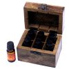 Floral Mango Wood Aromatherapy Box - Image 2