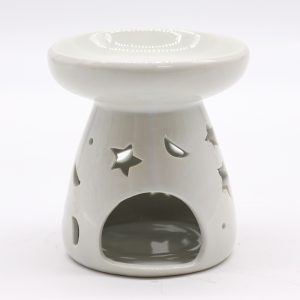 Moon & Star White Oil Burner